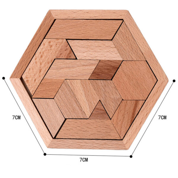 Sechseckiges Tangram – Bild 2