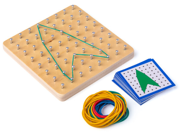 8x8 Geobrett mit Aufgabenkarten – Bild 3
