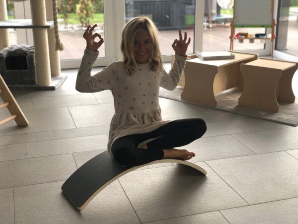 Balancierbrett - Das kratzfeste Balanceboard mit Filzboden – Bild 10