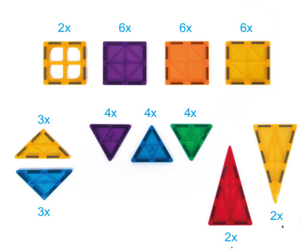 Magnetische Bausteine - Bauspielzeug für Kleinkinder – Bild 8