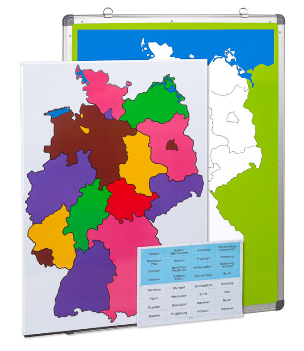 B-Ware: Magnetische Europa- und Deutschlandkarte – Bild 5